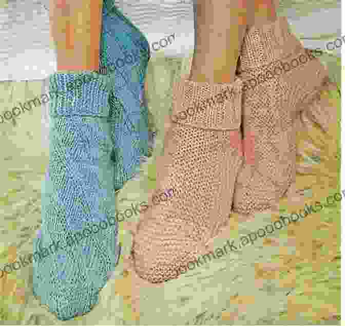 A Collection Of Pattern Bed Socks In Various Colors And Patterns, Showcasing The Endless Possibilities For Personal Expression. Plymouth F073 Baby Alpaca DK Yarn Pattern Bed Socks (I Want To Knit)