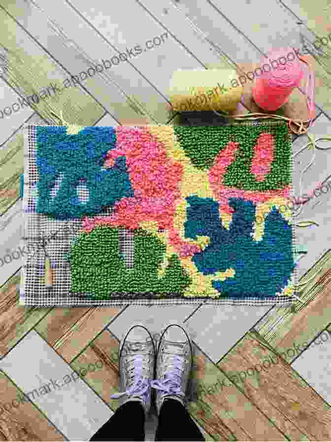 A Crocheted Rug With A Castle Design Rugs For Kids: 6 Easy Adorable Projects (Crochet)