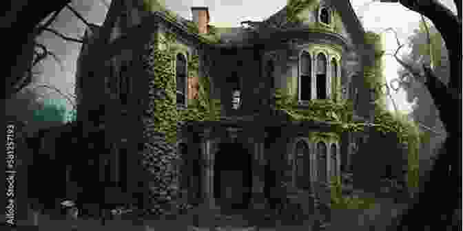 A Dilapidated Mansion Shrouded In Fog, Its Windows Boarded Up And Overgrown With Vines. California S Horrors Haunts Ghost Accounts