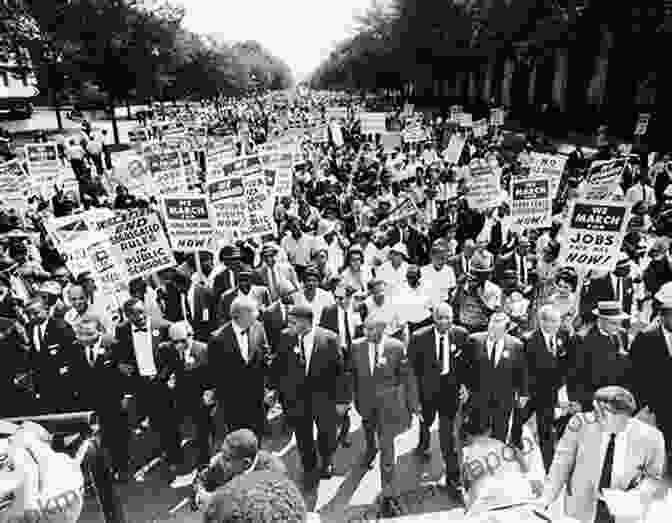 A Group Of Civil Rights Leaders Marching For Equality. A Radical History Of Britain: Visionaries Rebels And Revolutionaries The Men And Women Who Fought For Our Freedoms