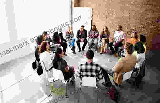 A Group Of People From Different Backgrounds Sitting Together In A Circle, Listening To One Another White Frames Inua Ellams