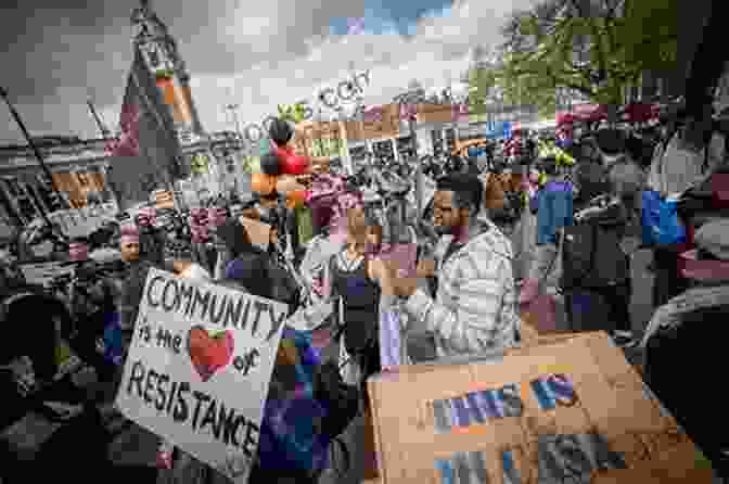 A Group Of People Protesting Against Gentrification In A City. Capital City: Gentrification And The Real Estate State (Jacobin)