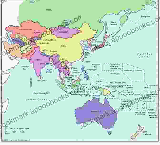 A Map Of The Asia Pacific Region With China Highlighted In Red, Indicating The Potential Conflict Zone Danger Zone: The Coming Conflict With China