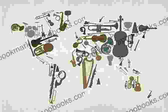 A World Map With Musical Notes And Instruments Superimposed, Representing The Global Impact Of Black Music Culture Representing Black Music Culture: Then Now And When Again? (African American Cultural Theory And Heritage)