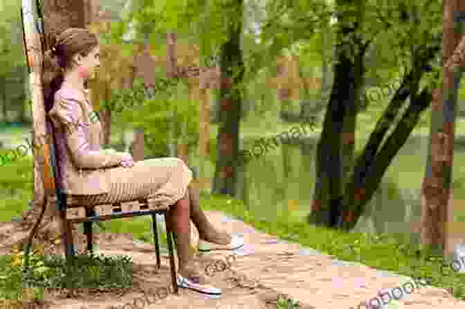 A Young Woman Sitting On A Bench In A Park, Looking Up At The Sky. She Is Smiling And Looks Happy And Hopeful. That Second Chance (Getting Lucky 1)