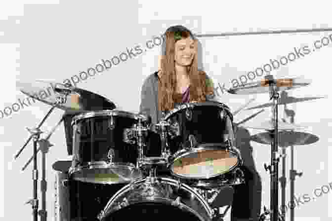 A Young Woman Smiling And Playing A Drum Smile Because It Happened Drum Corp