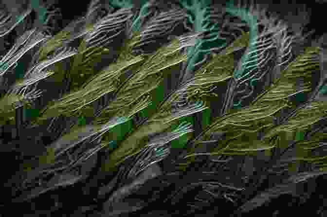 Close Up Of Verdant Grass Blades, Revealing Intricate Details Behind Every Blade Of Grass: 4