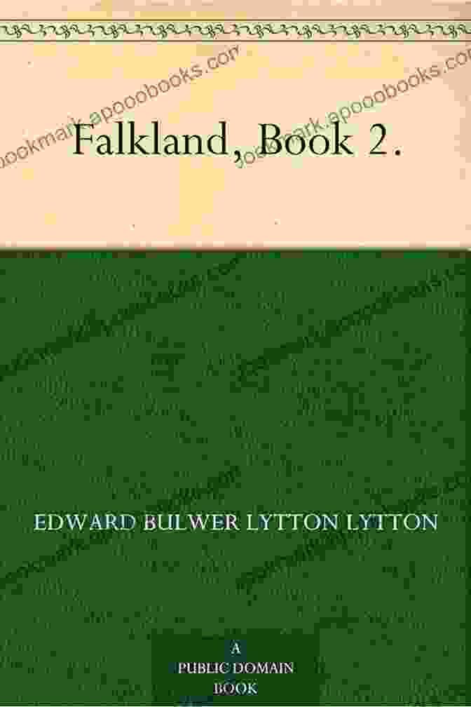 Cover Of Edward Bulwer Lytton's Novel Falkland, Depicting A Young Man Standing On A Windswept Cliff, Gazing Out To Sea Falkland 4 Edward Bulwer Lytton Lytton