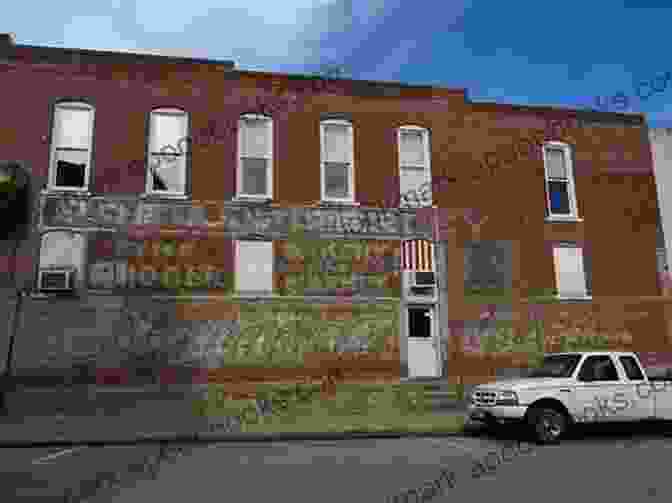 Eerie Photograph Of The Former RBMC Building In Ankeny, Iowa, With A Ghostly Figure In The Background Haunting Ghost: RBMC: Ankeny IA