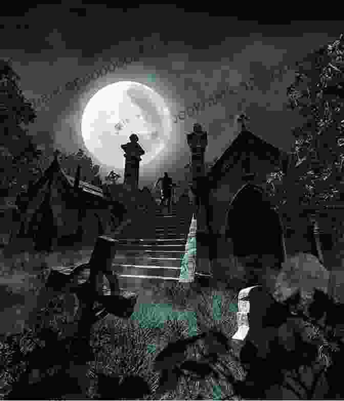 Grave Concerns Book Cover With An Eerie Image Of A Graveyard At Night Grave Concerns (A Rhea Lynch M D Novel 4)