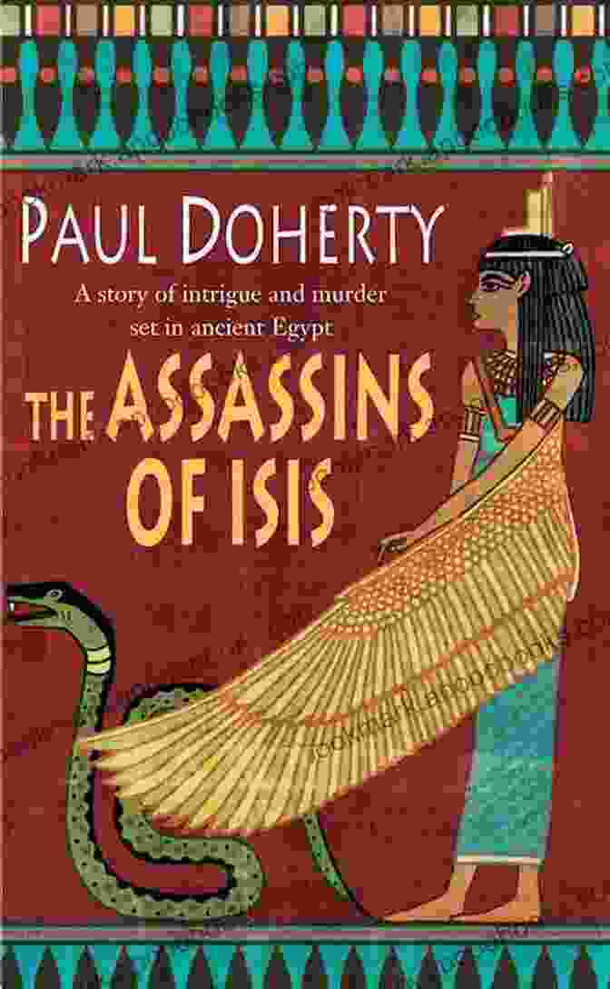 Gripping Mystery Of Ancient Egypt Book Cover Featuring A Hieroglyphic Laden Sarcophagus Under Moonlight The Assassins Of Isis (Amerotke Mysteries 5): A Gripping Mystery Of Ancient Egypt