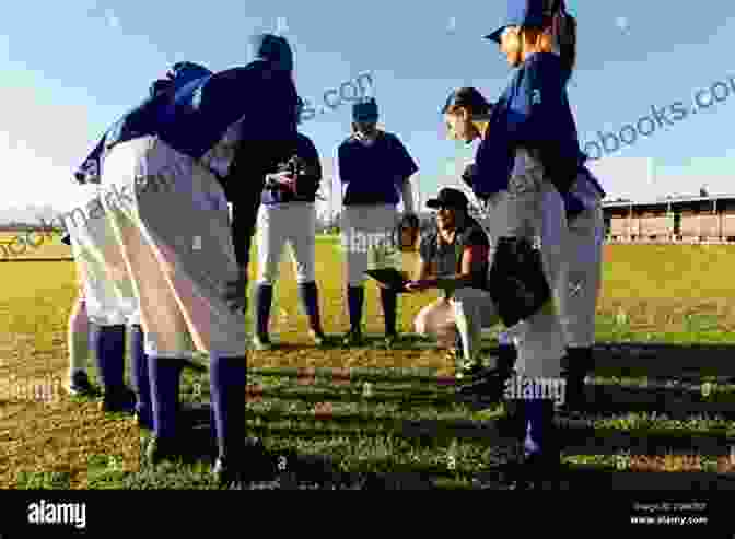 Group Of Diverse Baseball Players In A Huddle Playing The Field (Hot Lanta 2)