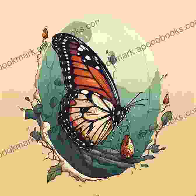 Image Of A Butterfly Emerging From A Cocoon, Symbolizing Spiritual Growth And Transformation In The Loving Father S Care: Poems Of Comfort In Times Of Loss (Helen Steiner Rice Collection)