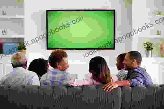 Image Of A Family Watching Television Together Social Problems In Popular Culture