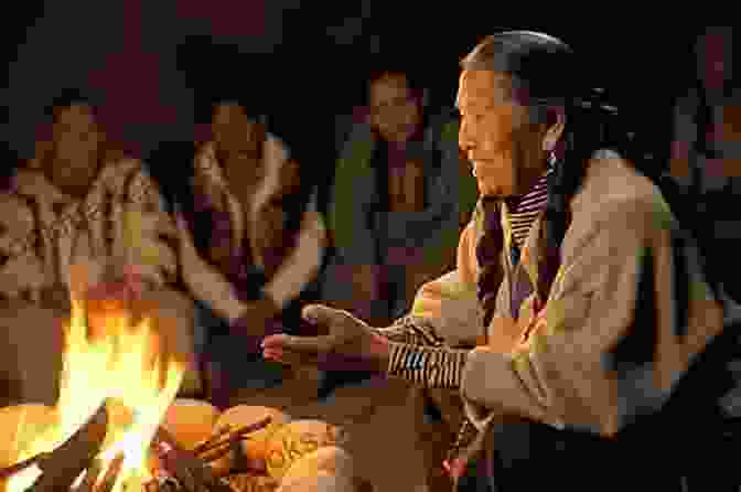 Image Of An Indigenous Elder Sharing Knowledge With Younger Generations Loss Of Indigenous Eden And The Fall Of Spirituality