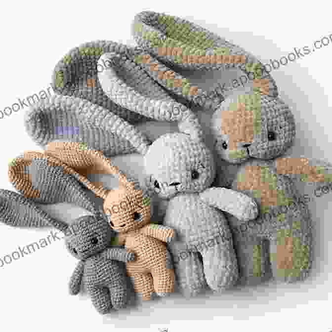 Image Of The Book Cover 'Cuddly Crochet: Adorable Toys, Hats, And More' Featuring A Collection Of Crocheted Toys And Hats. Cuddly Crochet: Adorable Toys Hats And More