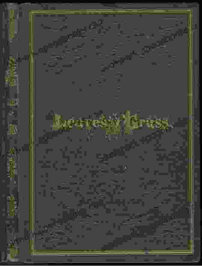 Leaves Of Grass: The Original 1855 Edition, Book Cover Leaves Of Grass: The Original 1855 Edition