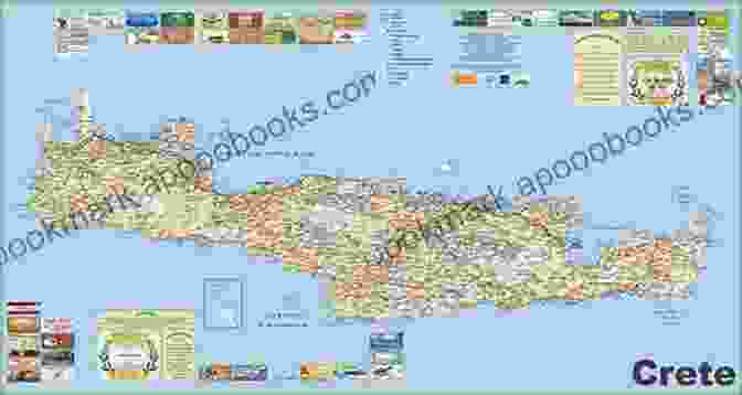 Map Of Crete Showing Major Cities And Landmarks Greece Crete Travel Guide: Attractions Eating Drinking Shopping Places To Stay