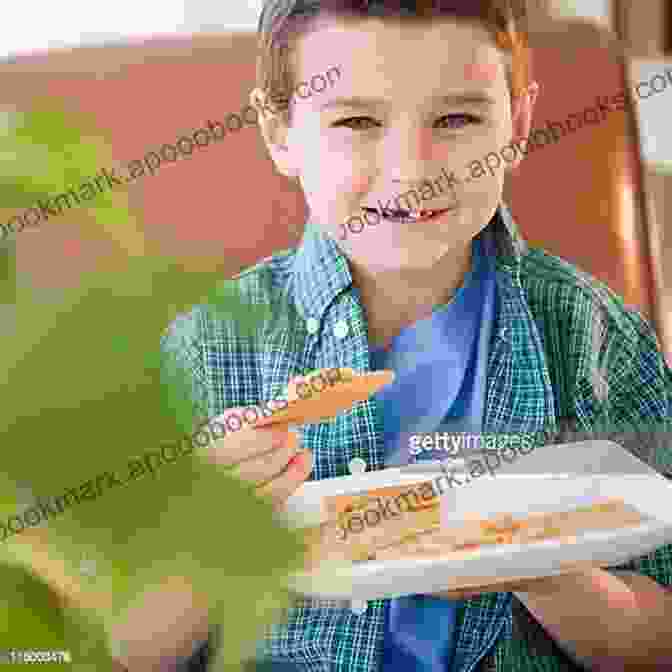 Mark, A Young Boy Holding A Jar Of Peanut Butter, Smiling Widely Mark The Peanut Butter Kid