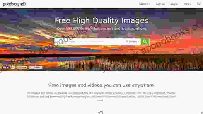 Pixabay Website Screenshot Showing A Collection Of Free Images, Illustrations, And Videos Images That Sell: 70 Sites For Royalty Free Images (Design 1)