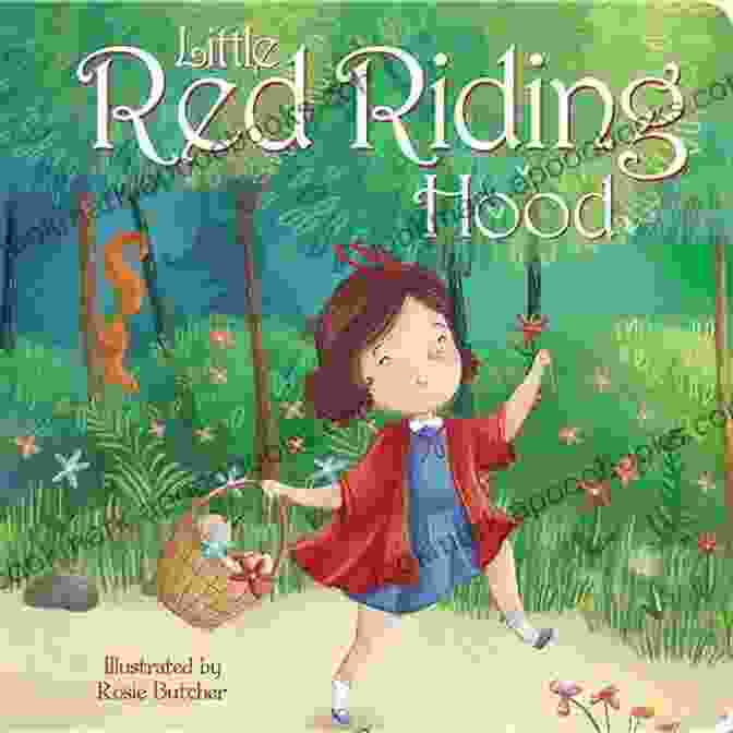 Super Red Riding Hood Book Cover, Showcasing A Brave Girl In A Red Cape Standing In Front Of A Wolf. Super Red Riding Hood Theodore Raymond Riddle