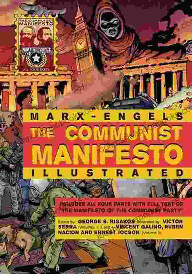 The Communist Manifesto Illustrated Book Cover, An Illustrated Version Of The Classic Manifesto The Communist Manifesto (Illustrated) Karl Marx