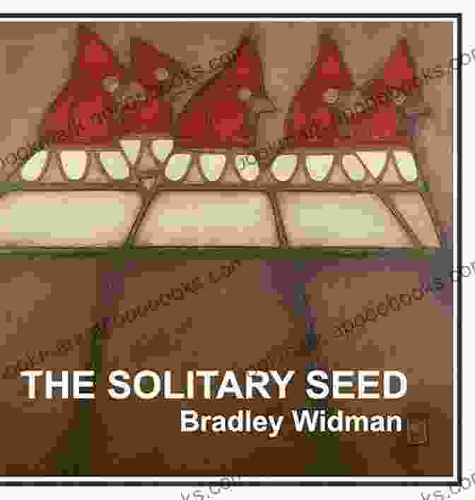 The Solitary Seed Book Cover, Featuring A Solitary Seed Floating In A Ethereal Void. The Solitary Seed Zoey Castile