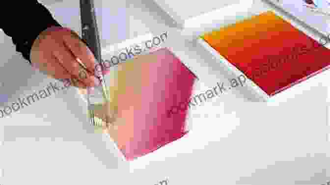 Two Acrylic Colors Being Blended On A Canvas, Creating A Smooth Transition THE ULTIMATE ACRYLIC PAINTING GUIDE: Tips And Tricks To Acrylics Painting For Beginners