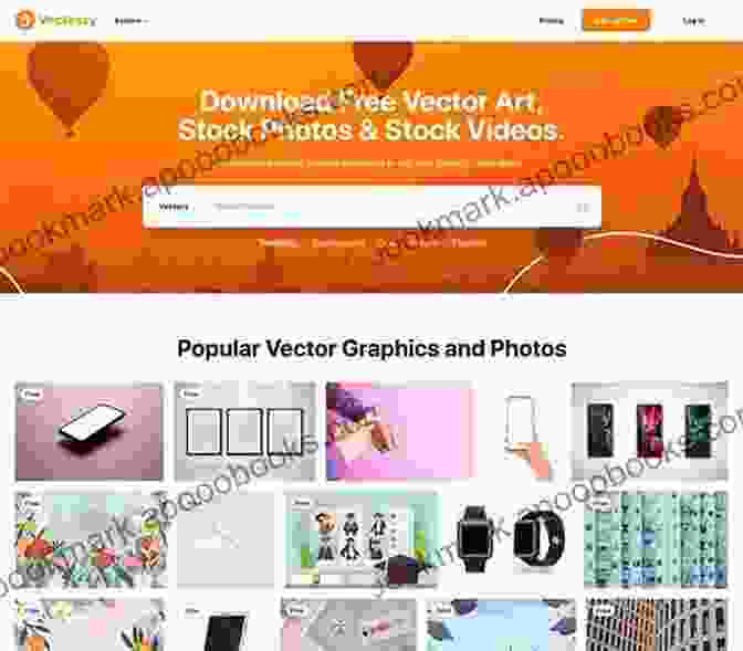 Vecteezy Website Screenshot Showing A Collection Of Free Vector Graphics Images That Sell: 70 Sites For Royalty Free Images (Design 1)