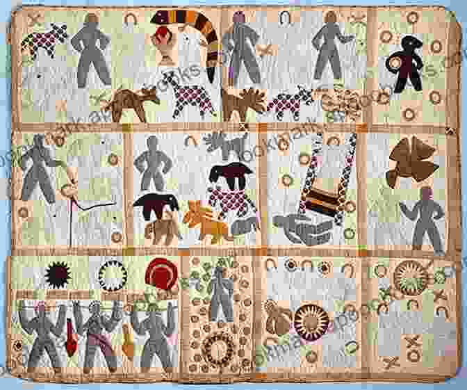 Vibrant Quilt With Geometric Patterns And Hidden Messages, Inspired By Harriet Tubman's Journey A Country S Call: Civil War Quilts And Stories Of Unsung Heroines