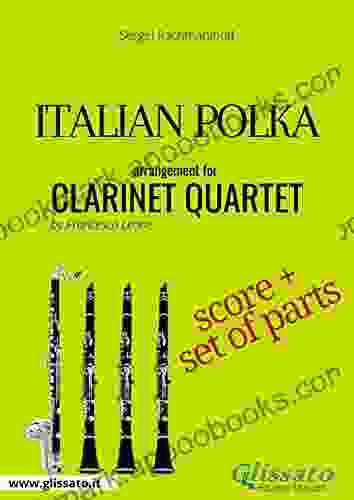 Italian Polka Clarinet Quartet Score Parts